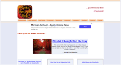 Desktop Screenshot of pivotalpersonalbest.com